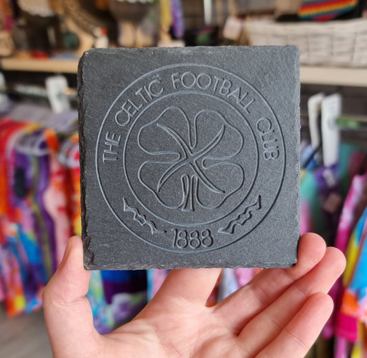 Etched Slate Coaster - CFC