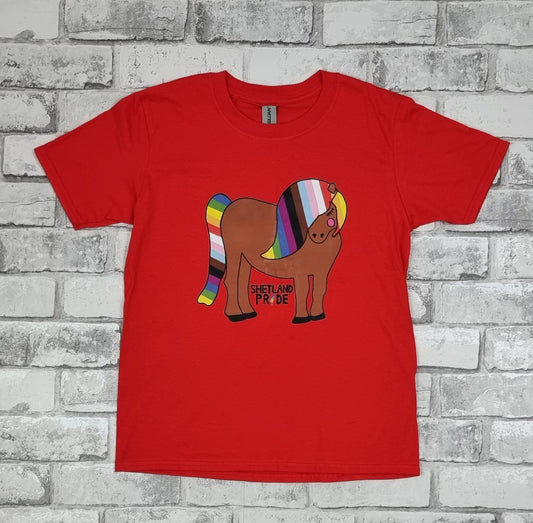 Pony Design Kid's T-shirt