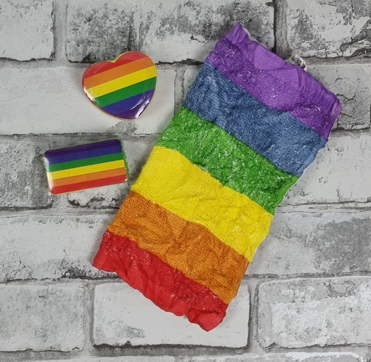Rainbow Stripe Travel Towel