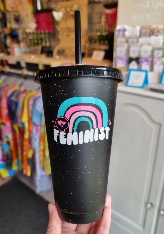 "Feminist" Resuable Cold Cup