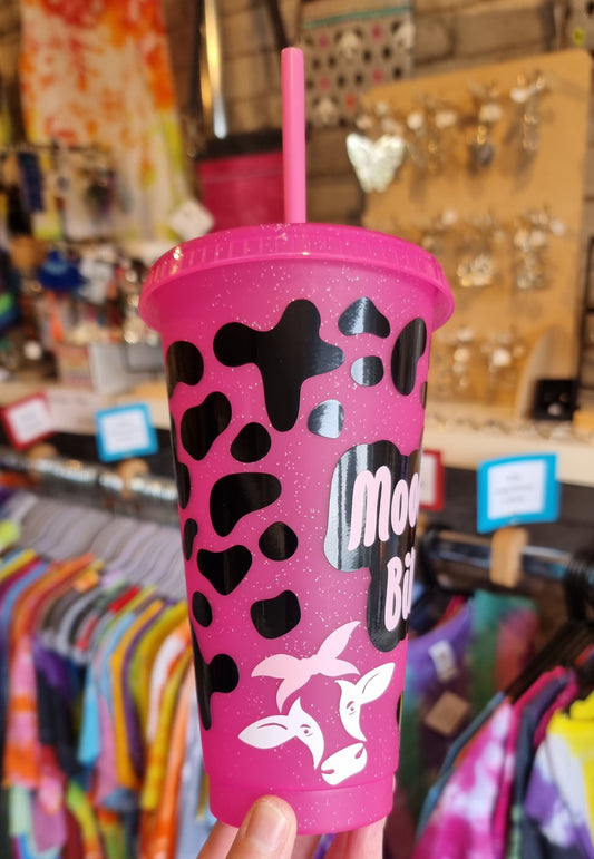 "Moody Bitch" Resuable Cold Cup