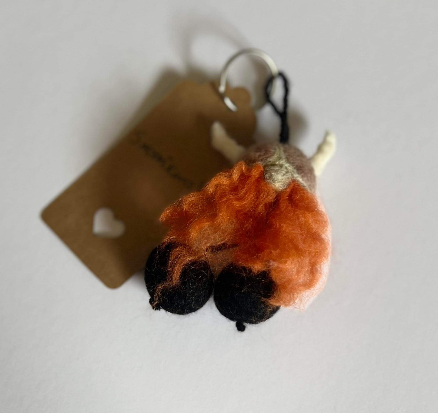 Needle Felted Viking - Keyring