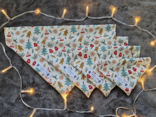 Cute Christmas - Over The Collar Pet Bandana