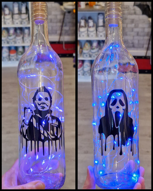 Halloween Light Up Bottles