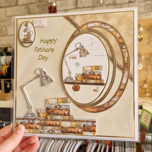 Book Lovers Father's Day Card