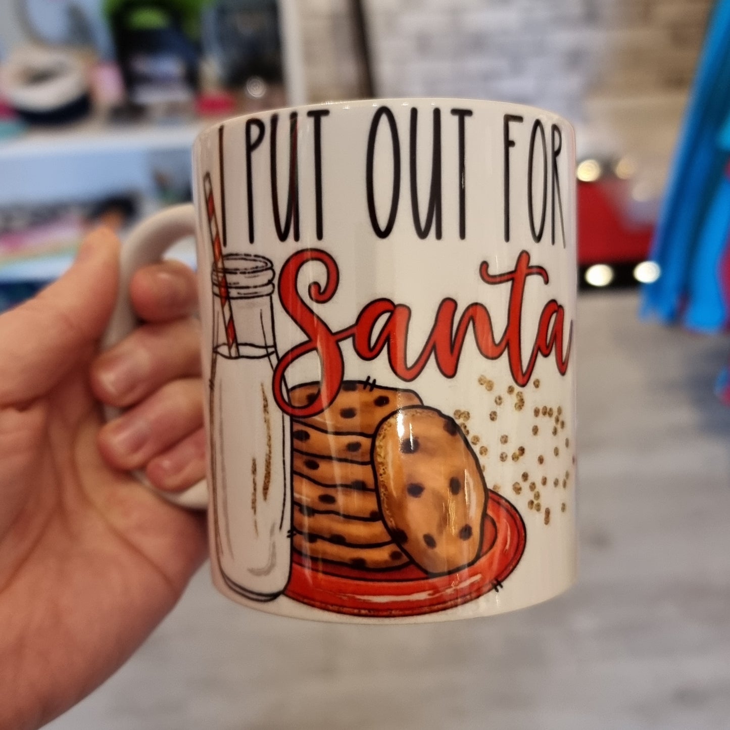 I Put Out for Santa Mug