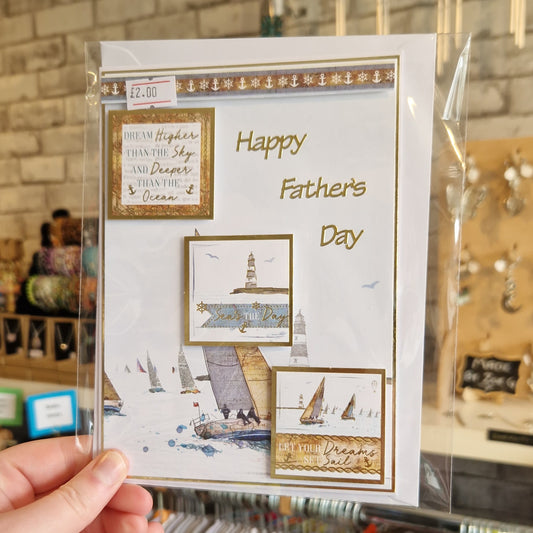 Sailing Theme Father's Day Card