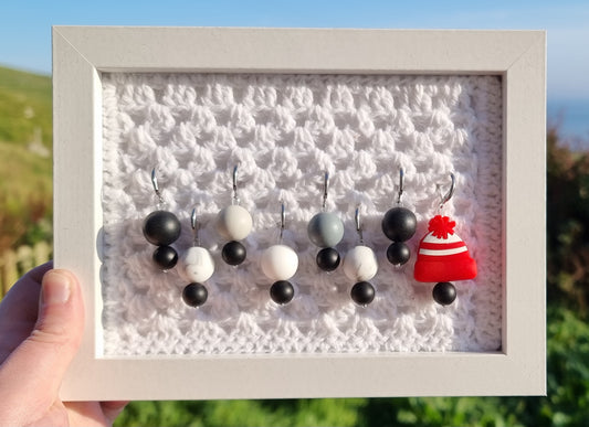 Red Hat Stitch Markers