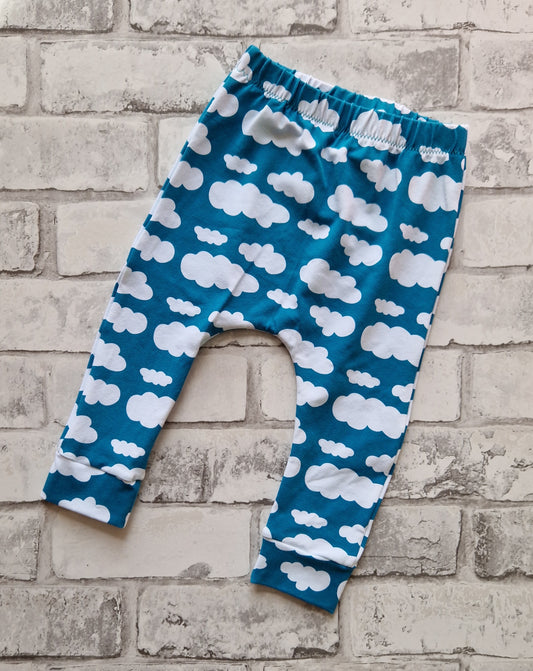 Light Blue Cloud Trousers - 9-12m
