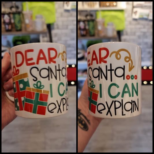 I Can Explain Christmas Mug