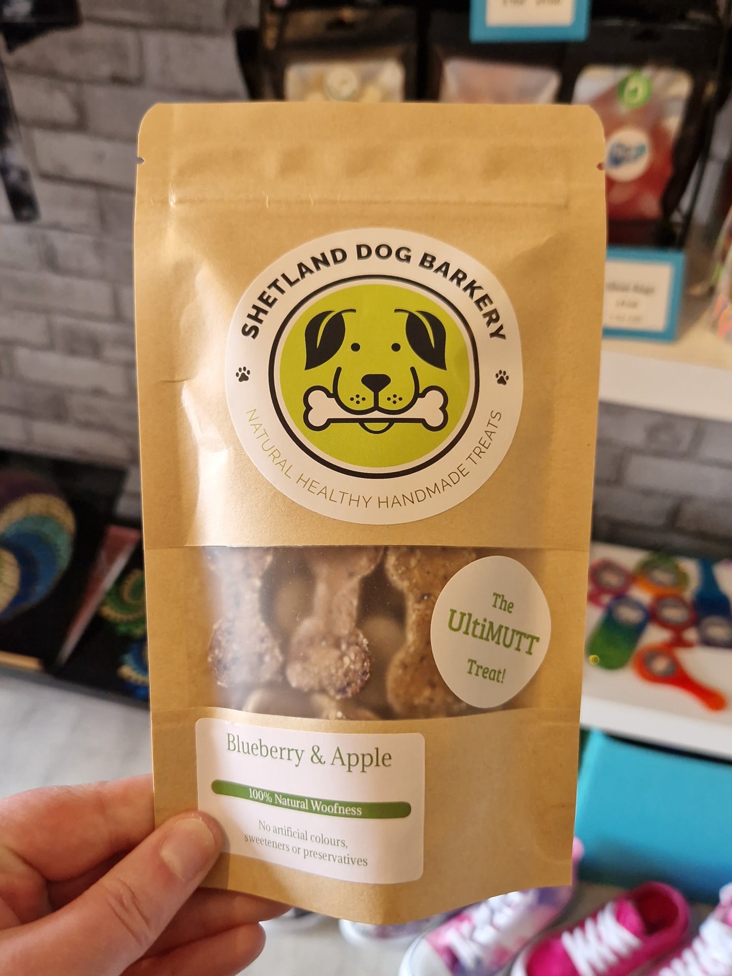 Blueberry & Apple - Handmade Healthy Dog Treats