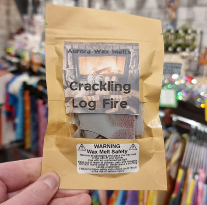 Crackling Log Fire - Wax Brittle