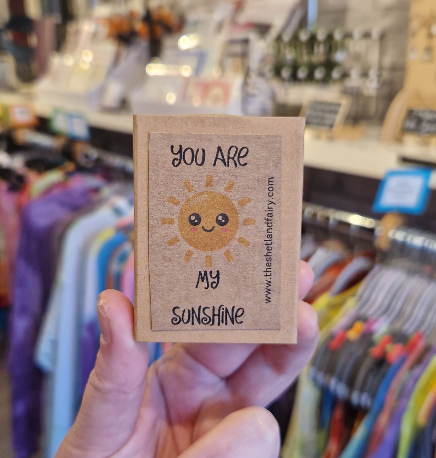 You Are My Sunshine Matchbox Gifts