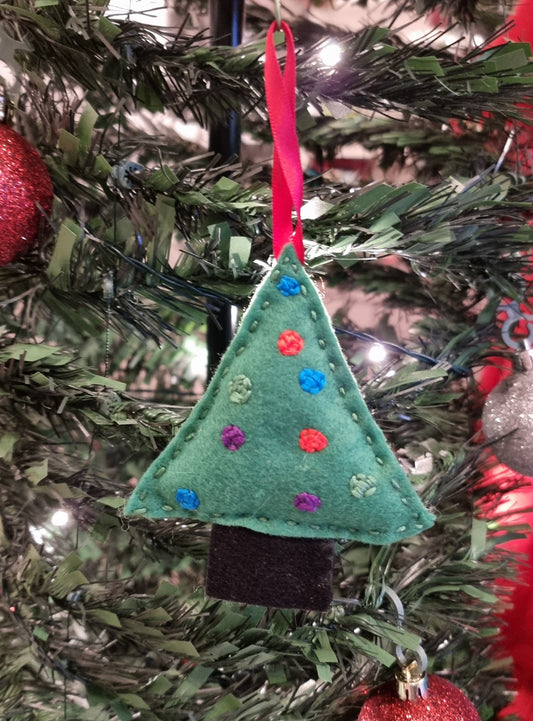 Handmade Tree Decoration - All Proceeds to Shetland Cat Rescue