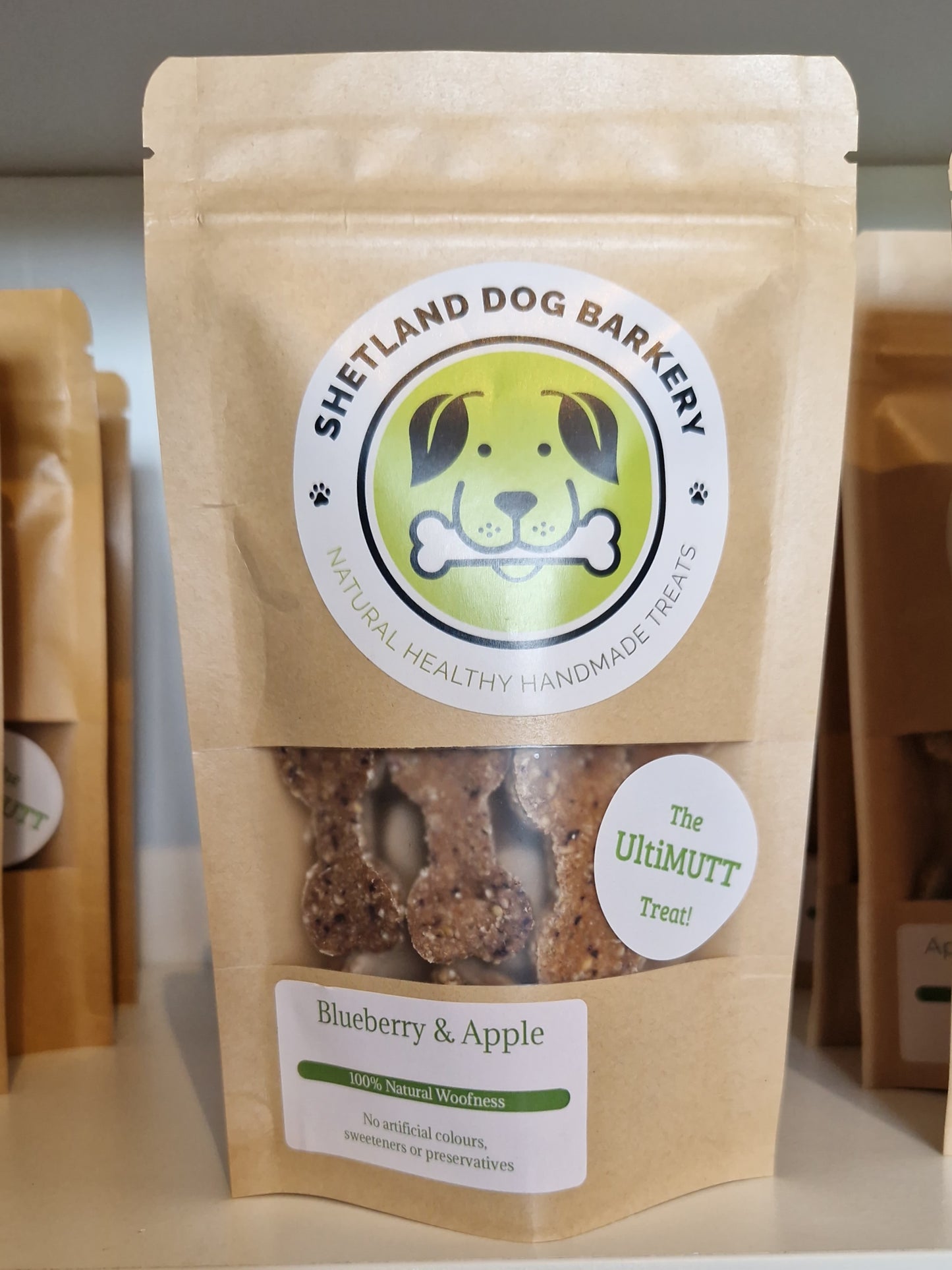 Blueberry & Apple - Handmade Healthy Dog Treats