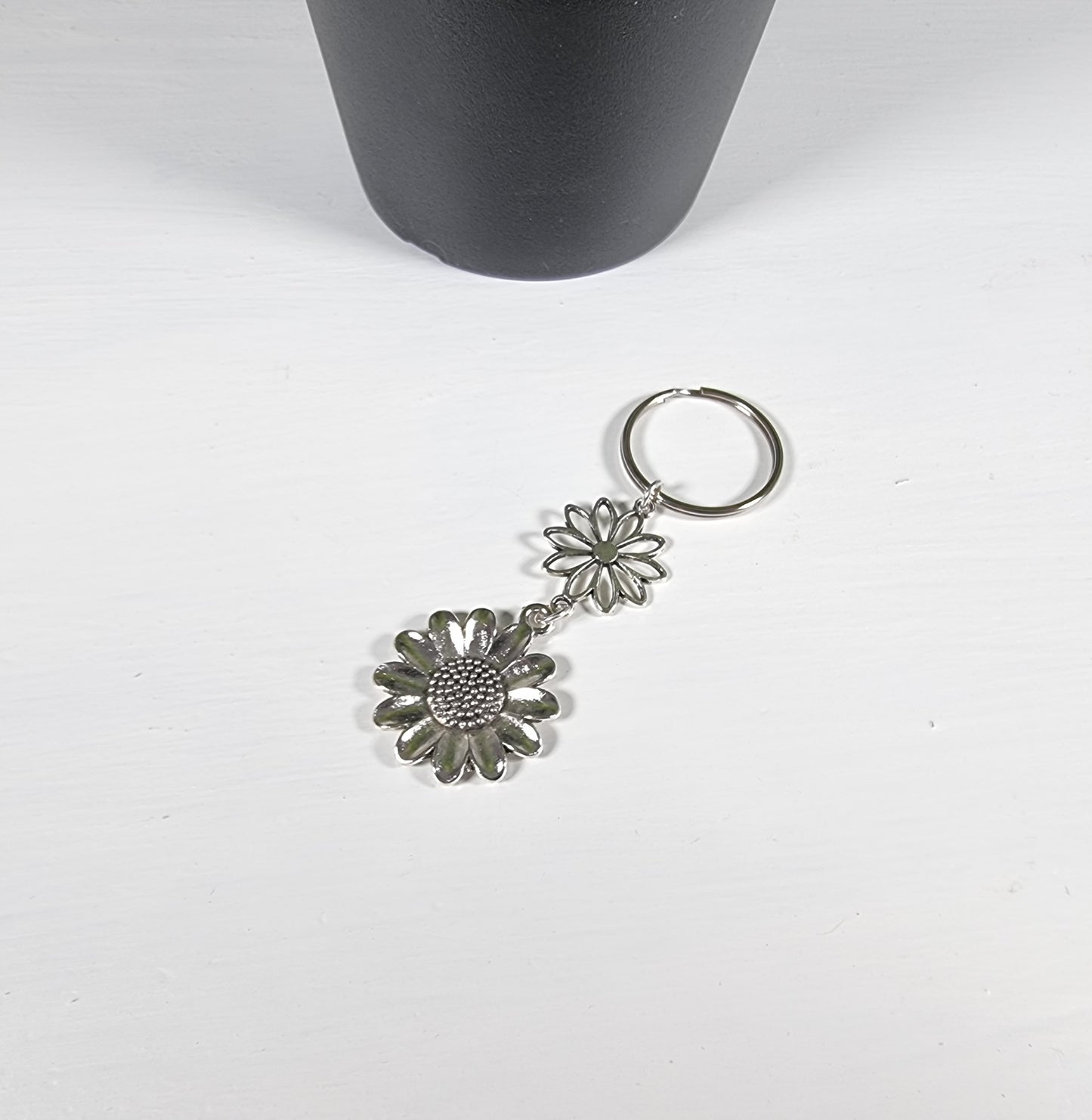 Keyring - Daisy & Sunflower