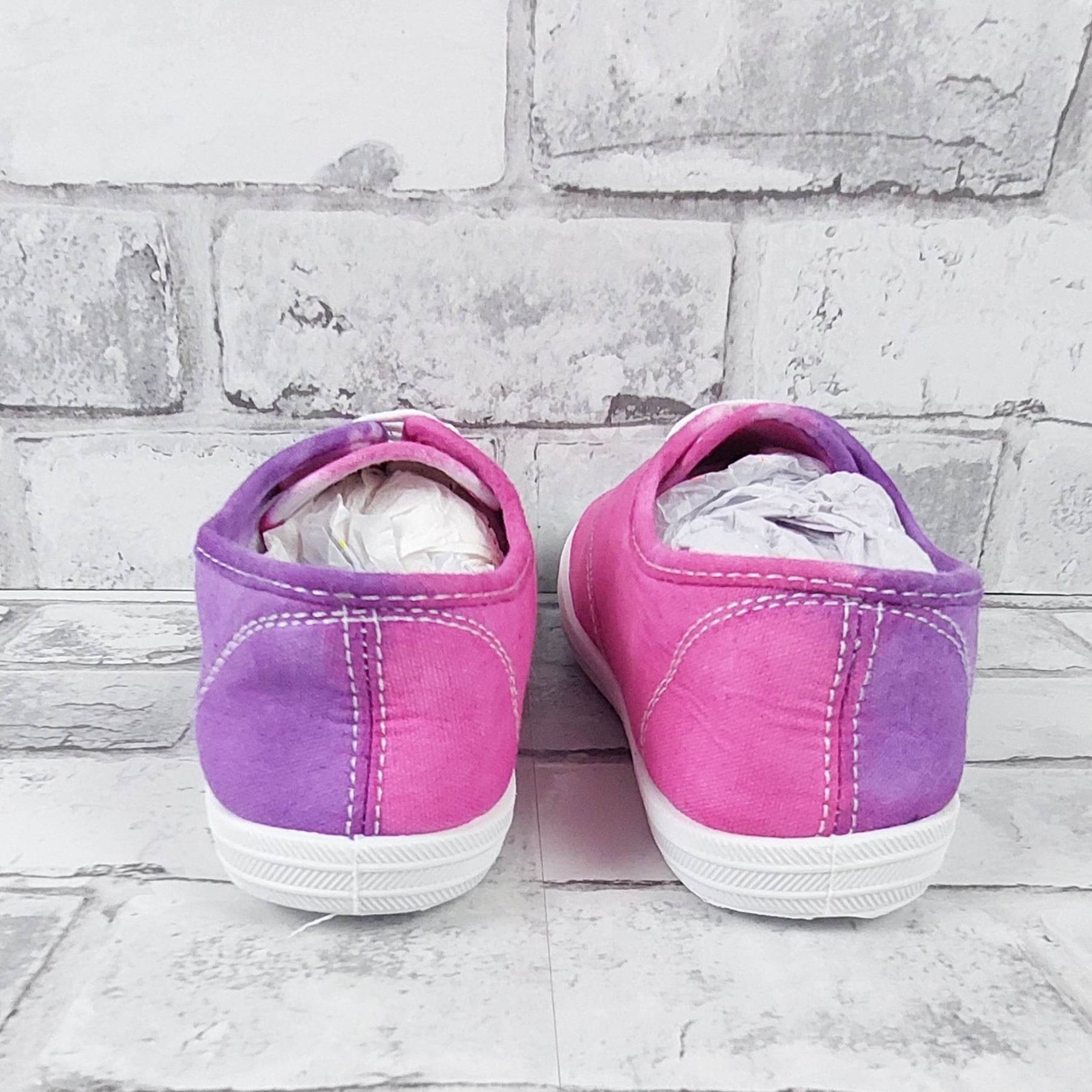 Pink and best sale purple trainers